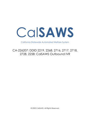 CalSAWS
