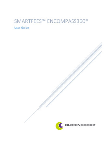 SMARTFEES ENCOMPASS360 - ClosingCorp