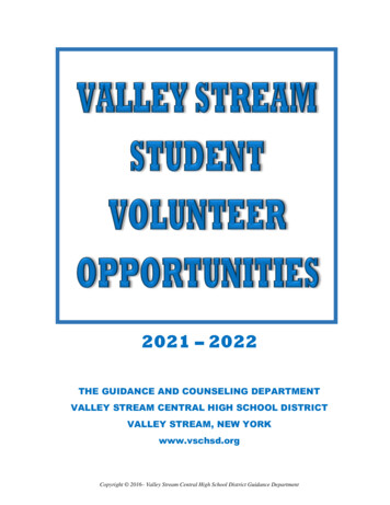 Valley Stream Student Volunteer Opportunities