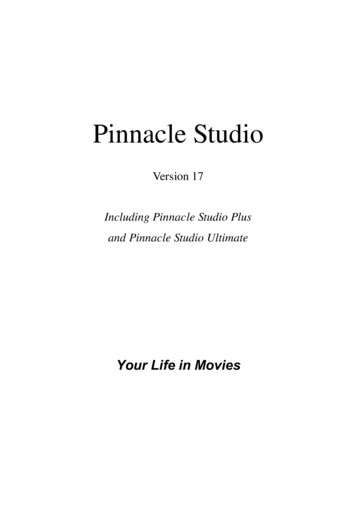 Pinnacle Studio 16 Manual