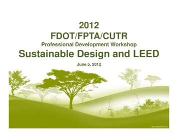 2012 FDOT/FPTA/CUTR - University Of South Florida