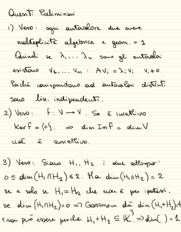 Melreplicite Algebra - Unibo.it
