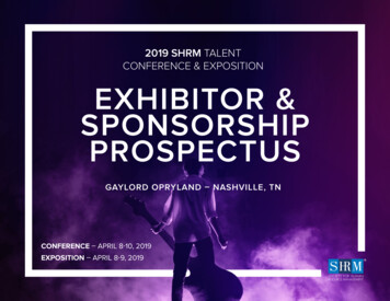 2019 SHRM TALENT CONFERENCE & EXPOSITION EXHIBITOR . - A. Fassano & Co