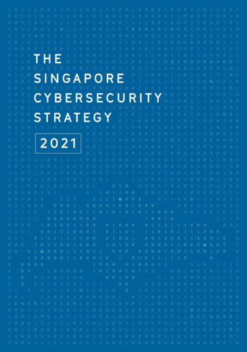 PRIME MINISTER'S FOREWORD - Cyber Security Agency