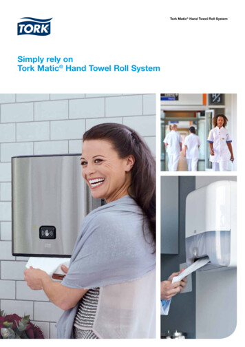 Simply Rely On Tork Matic Hand Towel Roll System