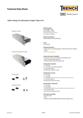 Cable Trunking / Pre Galvanised / Lengths / Page 1 Of 6