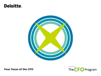 Four Faces Of The CFO - Deloitte