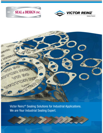 Victor Reinz Sealing Solutions For Industrial . - Seal & Design, Inc