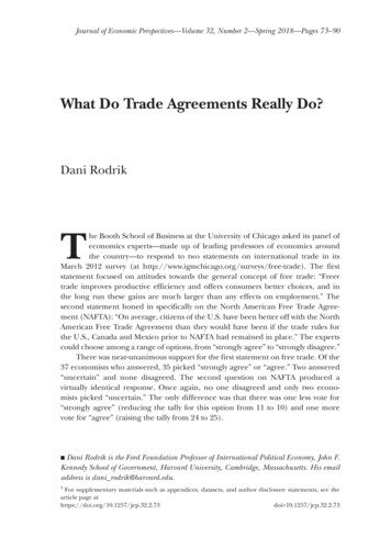 What Do Trade Agreements Really Do? - Dani Rodrik
