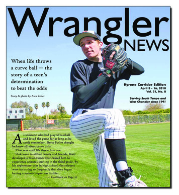 When Life Throws A Curve Ball — The Story Of A Teen . - Wrangler News