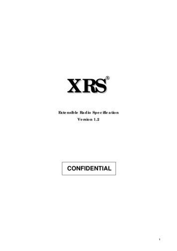 XRS Version 1 - WiNRADiO