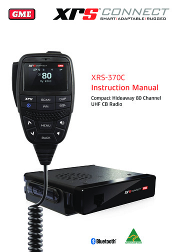 XRS-370C - Coastal Electronics