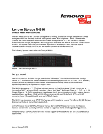 Lenovo Storage N4610 - Etilize