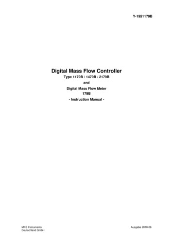 Digital Mass Flow Controller - MKS