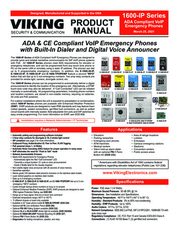 1600-IP Series Product Manual - Viking Electronics