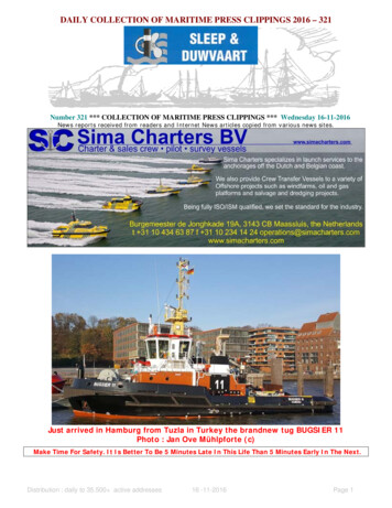 DAILY COLLECTION OF MARITIME PRESS CLIPPINGS 2016 - 321 - Microsoft