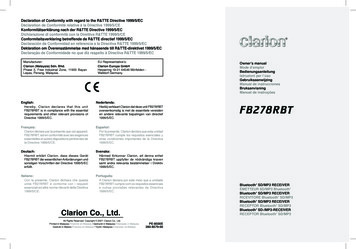 Clarion Co., Ltd. - OwnerIQ
