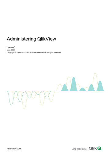 Administering QlikView - Help