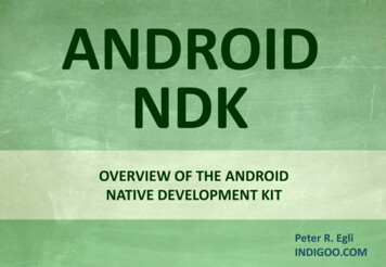 Android NDK Native Development Kit Indigoo ANDROID NDK