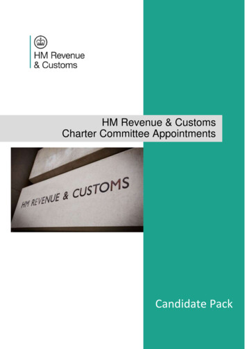 Charter Committee Appointments Candidate Pack - GOV.UK