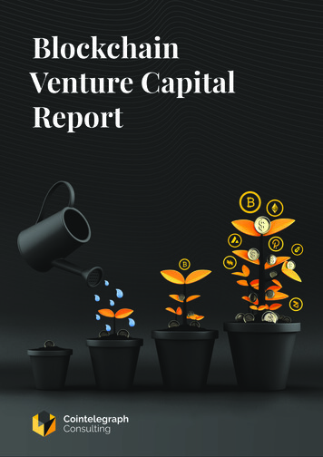 Blockchain Venture Capital Report - Mercury Redstone