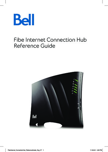 Fibe Internet Connection Hub Reference Guide - Bell
