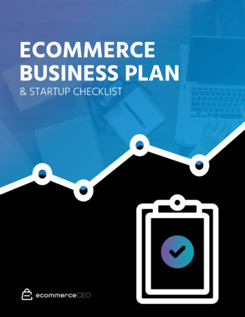 ECommerce Business Plan And Startup Checklist - Homer Nievera