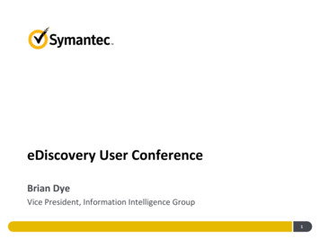 EDiscovery User Conference