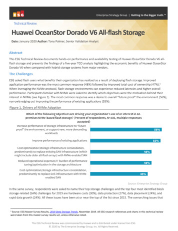 Technical Review Huawei OceanStor Dorado V6 All-flash Storage