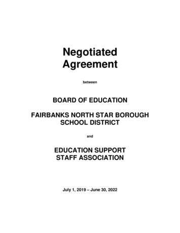 Negotiated Agreement - K12northstar 