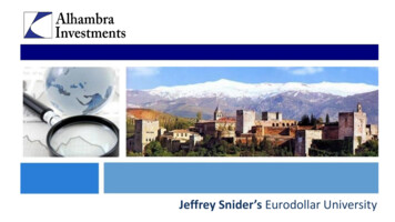 Jeffrey Snider's Eurodollar University A