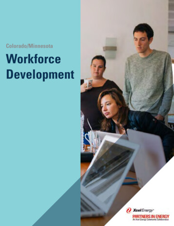 Colorado/Minnesota Workforce Development - Xcel Energy