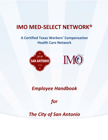 Employee Handbook For The City Of San Antonio