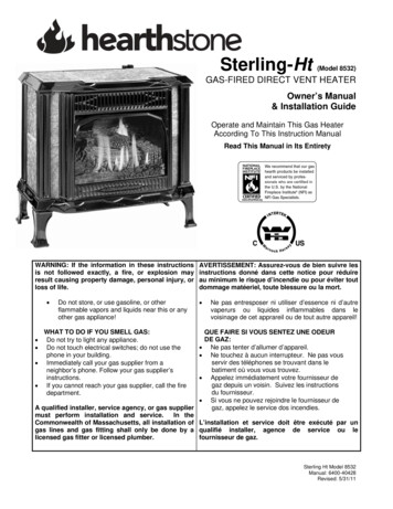 Sterling-Ht 8532 Manual - Wood Stoves