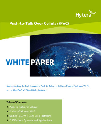 WHITE PAPER - Two-Way Radio Communications Hytera US