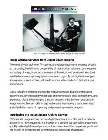 Image Archive Services From Digital Silver Imaging
