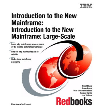 Introduction To The New Mainframe: Introduction To The New . - Lehman