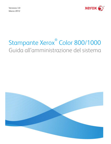 Guida All Amministrazione Del Sistema - Xerox