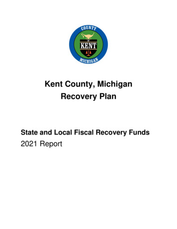 Kent County, Michigan Recovery Plan - Front Page