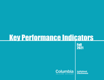 Key Performance Indicators - About.colum.edu