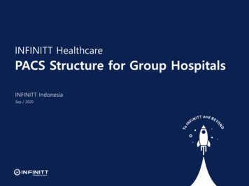 INFINITT Healthcare PACS Structure For Group Hospitals