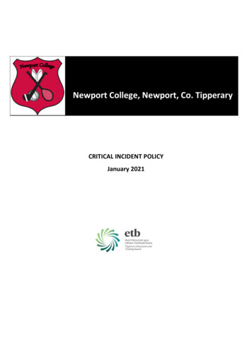 Newport College, Newport, Co. Tipperary