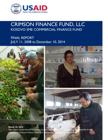 Crimson Finance Fund, Llc