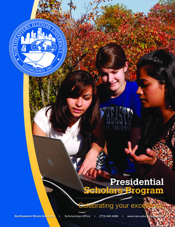 Presidential Scholars Program - Northeastern Illinois University