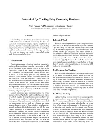 Networked Eye Tracking Using Commodity Hardware