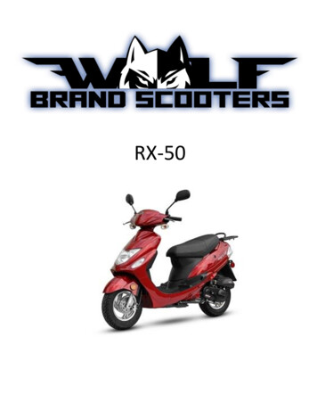 RX-50 - Wolf Brand Scooters