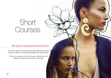 Short Course Info - Design Academy Of Fashion (DAF)- Engage The World .