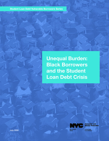 Unequal Burden: Black Borrowers And The Student Loan Debt Crisis