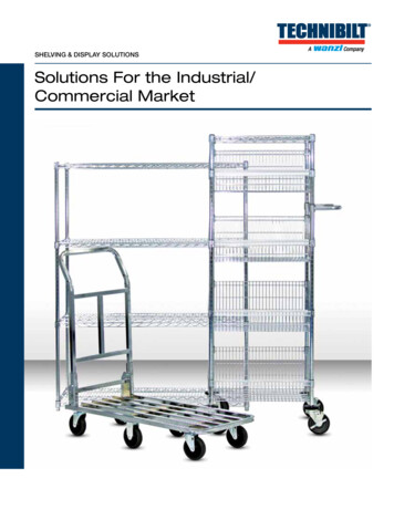 SHELVING & DISPLAY SOLUTIONS Solutions For The Industrial/ Commercial .