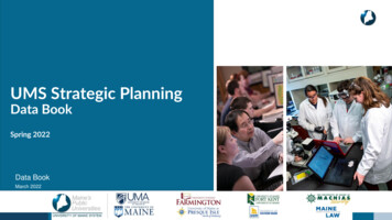 UMS Strategic Planning - Maine.edu
